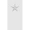 Ekena Millwork Standard Foster Star Plinth Block With Square Edge, 5"W x 10"H x 1"P PBP050X100X100FOS06 - alternate 4